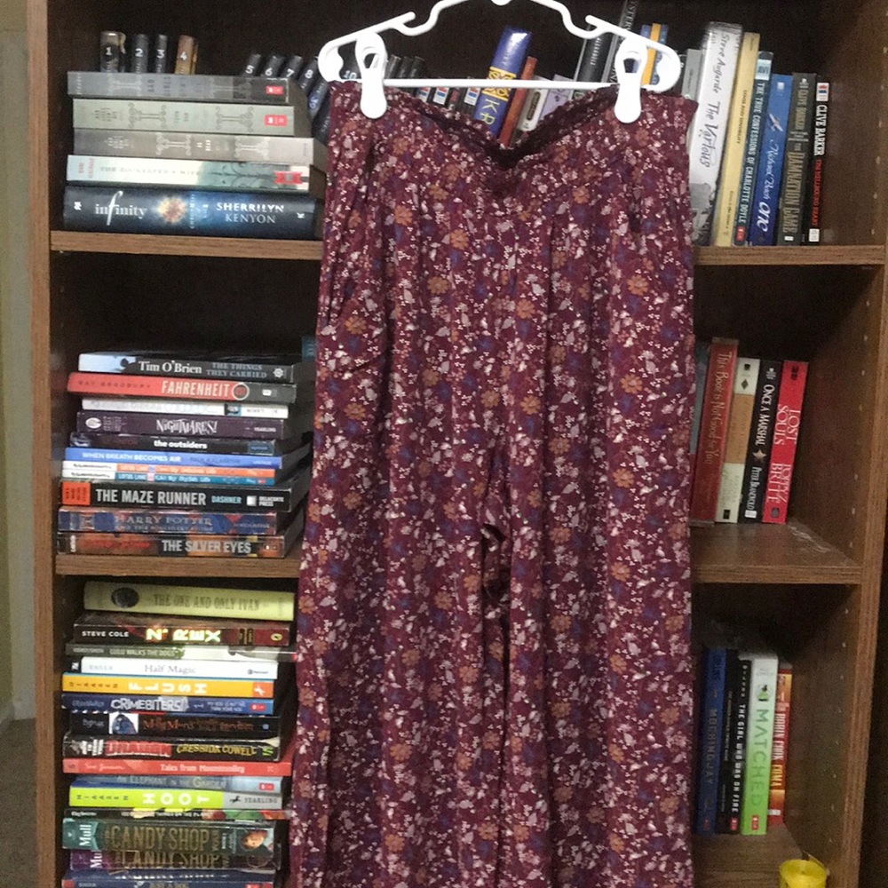 Maroon Palazzo pants